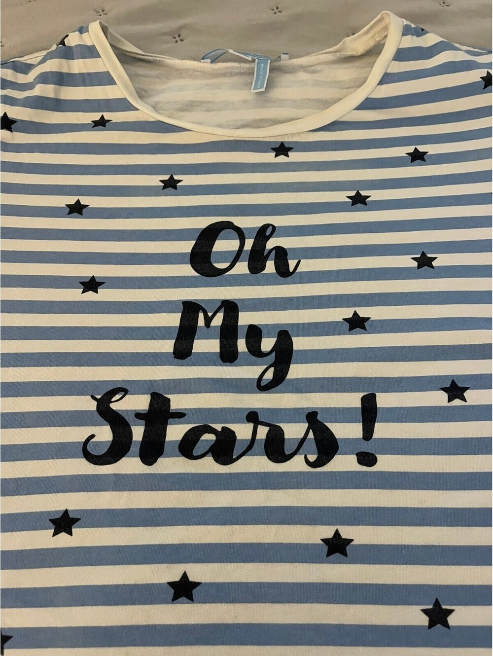 Draper James | L | Oh My Stars Striped Tee - Picture 2 of 12